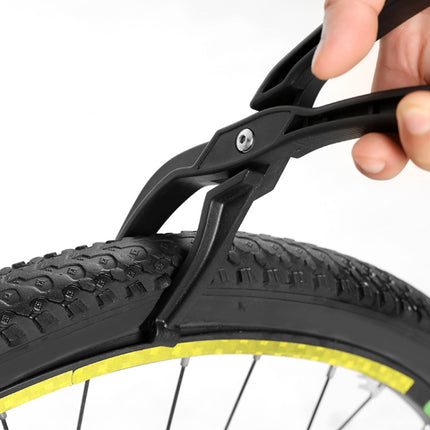 Bicycle Tire Pliers Loaded Tire Repair Tools Mountain Bike Clip Tire Pliers(Black)-garmade.com