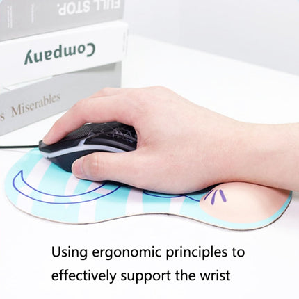 2 PCS Silicone Comfortable Padded Non-Slip Hand Rest Wristband Mouse Pad, Colour: Small Squirrel-garmade.com