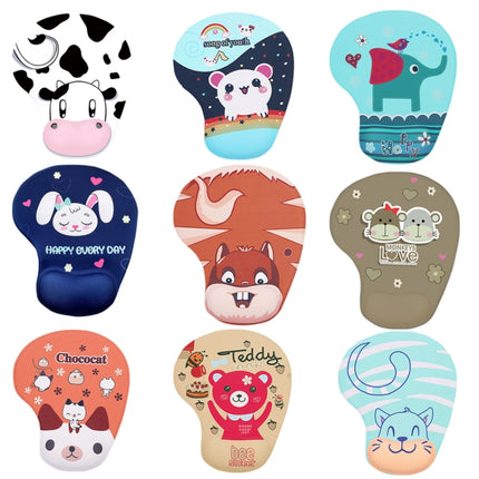 2 PCS Silicone Comfortable Padded Non-Slip Hand Rest Wristband Mouse Pad, Colour: Couple Monkey-garmade.com