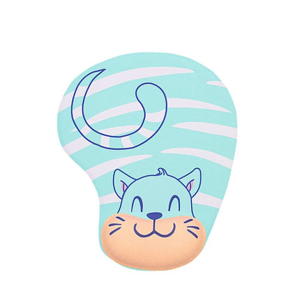 2 PCS Silicone Comfortable Padded Non-Slip Hand Rest Wristband Mouse Pad, Colour: Blue Cat-garmade.com
