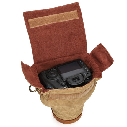 K-809 Shock-Absorbing And Drop-Proof Camera Shoulder Bag SLR Liner Protection Bag(Grey)-garmade.com