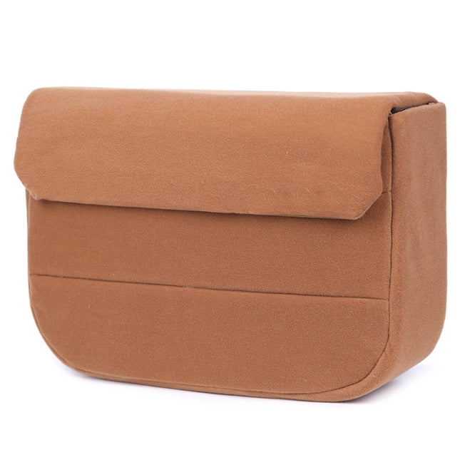 006 SLR Camera Bag Thickened Digital Camera Liner Bag(Brown)-garmade.com