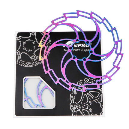 IIIPRO Bike Disc Mountain Bike Hollow Disc Dish Six Nail Brake Pad, Style: 160mm-garmade.com