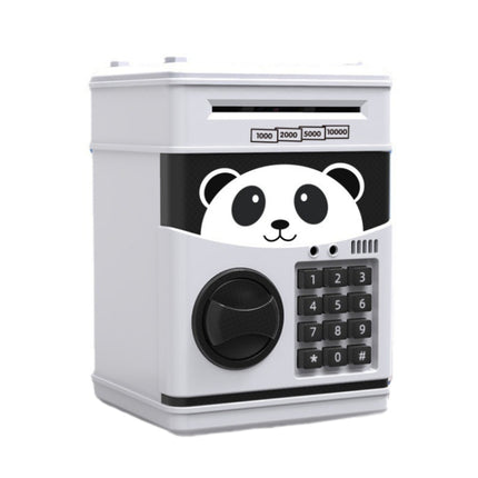 Password Safe Deposit Box Children Automatic Savings ATM Machine Toy, Colour: Panda-garmade.com