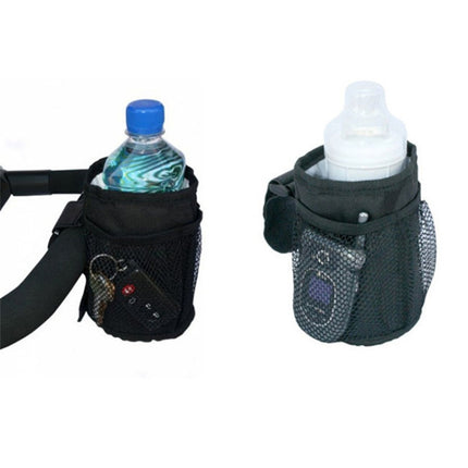 2 PCS Baby Stroller Special Mug Bag Side Hanging Cup Holder Waterproof Baby Stroller Supplies-garmade.com