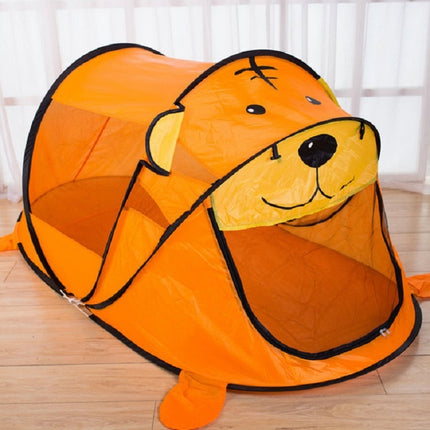 Children Cartoon Game House Foldable Game Tent(Little Tiger)-garmade.com