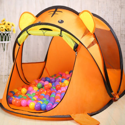 Children Cartoon Game House Foldable Game Tent(Little Tiger)-garmade.com