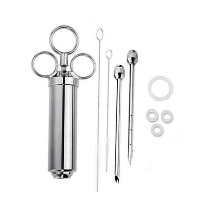 9 in 1 Stainless Steel Seasoning Turkey Syringe Kitchen Seasoning Syringe-garmade.com