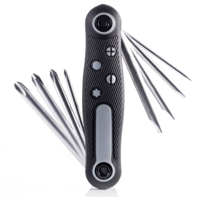 8 In 1 Bicycle Repair Portable Folding Allen Wrench(Phillips Slotted)-garmade.com