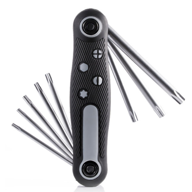 8 In 1 Bicycle Repair Portable Folding Allen Wrench(Torx)-garmade.com