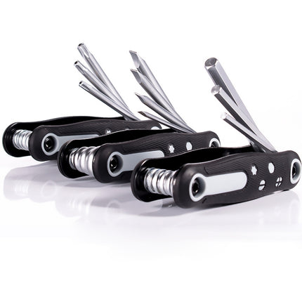 8 In 1 Bicycle Repair Portable Folding Allen Wrench(Phillips Slotted)-garmade.com
