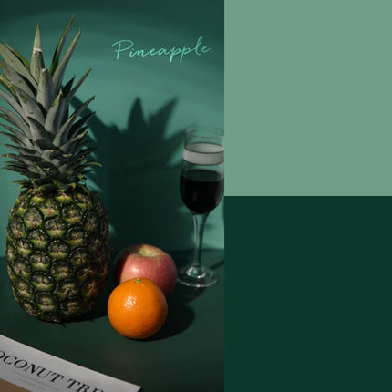 Double-Sided Photo Background Paper Thickening Morandi Series Shoot Props(Green Series (Shallow+Dark))-garmade.com