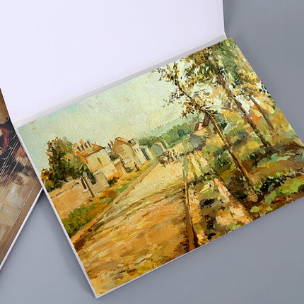 Professional Oil Painting Paper Book 20 Sheets Acrylic Oil Paint Creative Painting Canvas 32k 310x210mm-garmade.com