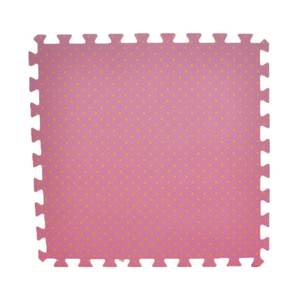 10 PCS Children Bedroom Household Foam Stitching Crawling Floor Non-Slip Mat, Size: 30x30x1.2cm(Pink Dot)-garmade.com