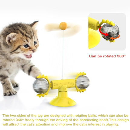 Cat Turntable Funny Cat Stick Toy Pet Supplies(Green)-garmade.com