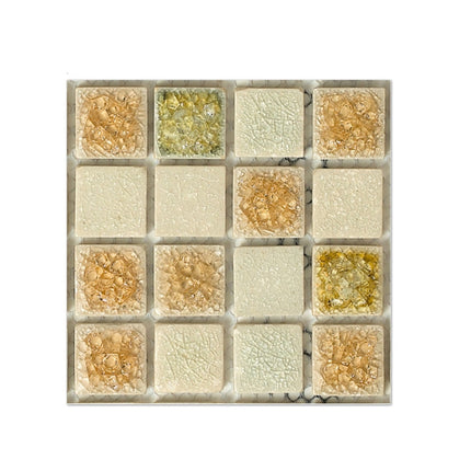 20 PCS / Set Kitchen Stove Oil-Proof Sticker Ceramic Tile Decoration Self-Adhesive Wall Sticker, Specification: Optical Film(MSK004)-garmade.com