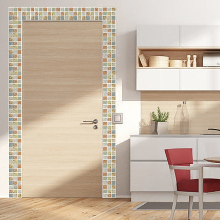 20 PCS / Set Kitchen Stove Oil-Proof Sticker Ceramic Tile Decoration Self-Adhesive Wall Sticker, Specification: Crystal Film(MSK003)-garmade.com