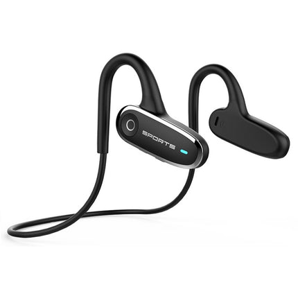G68 Bone Conduction Bluetooth 5.0 Sports Waterproof Sweatproof Wireless Earphone(Black)-garmade.com