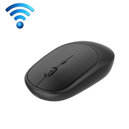 M030 4 Keys 1600DPI Laptop Office Mute Mouse, Style: Wireless (Black)-garmade.com