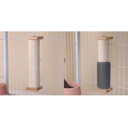 JMZ-1 Wear-Resistant Grinding Claw Toys Cat Cage Anti-Boring Toy, Specification: Hemp Rope Type-garmade.com