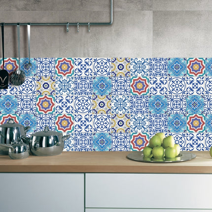 Thickened 3D Self-Adhesive Wall Tile Sticker Kitchen Oil-Proof PVC Sticker(002)-garmade.com