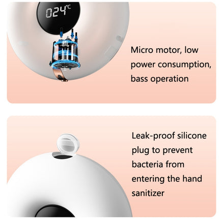ZC01 Intelligent Wall-Mounted Hand Washing Automatic Soap Dispenser Induction Foamer(White)-garmade.com