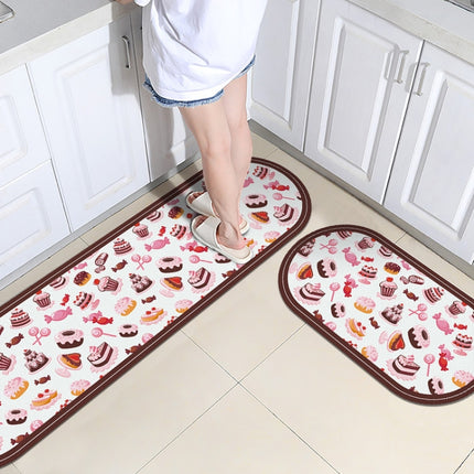 PVC Kitchen Non-Slip Floor Stickers Thickened Stickers Household Waterproof Floor Mats, Specification: 40x150cm(PFT-001)-garmade.com