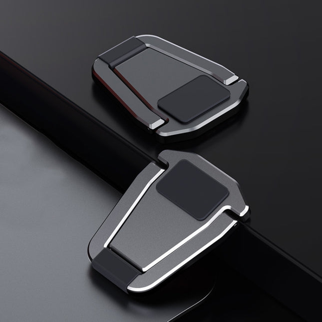 T615 Laptop Heightening Bracket Aluminum Alloy Back Stick Computer Stand(Grey)-garmade.com