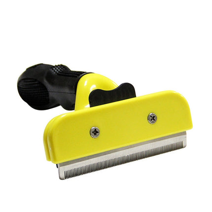 Dog Comb Pet Grooming Tool Hair Removal Knife Hair Removal Comb Pet Supplies, Specification: Small-garmade.com