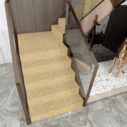 2 PCS PVC Imitation Marble Stair Step Anti-Slip Sticker Self-Adhesive Decorative Wall Sticker, Specification: Twill Style,100x18cm(FLT-003)-garmade.com