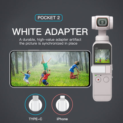 RCSTQ Smartphone Adapter for DJI OSMO Pocket 1/2, Colour: Type-C-garmade.com