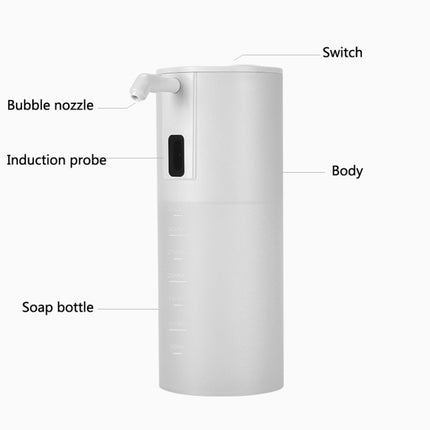 GM-TP-2011-A Automatic Induction Foam Hand Washing Machine Portable Infrared Induction Soap Dispenser(Black)-garmade.com