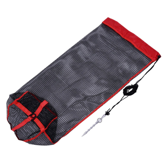 Invisible Fish Guard Thickened Beam Mouth With Ground Insert Net Bag To Loading Fish Bag, Specification: 60cm x 100cm-garmade.com