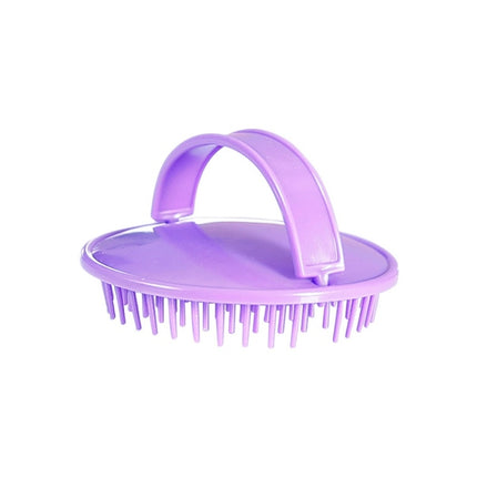10 PCS Head Itching Massage Brush Household Scalp Cleaning Brush(Purple)-garmade.com