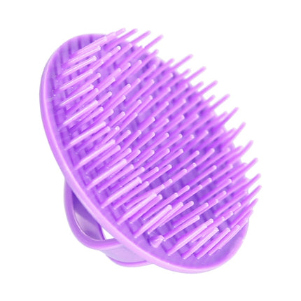 10 PCS Head Itching Massage Brush Household Scalp Cleaning Brush(Purple)-garmade.com