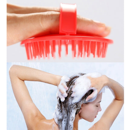 10 PCS Head Itching Massage Brush Household Scalp Cleaning Brush(Grey)-garmade.com