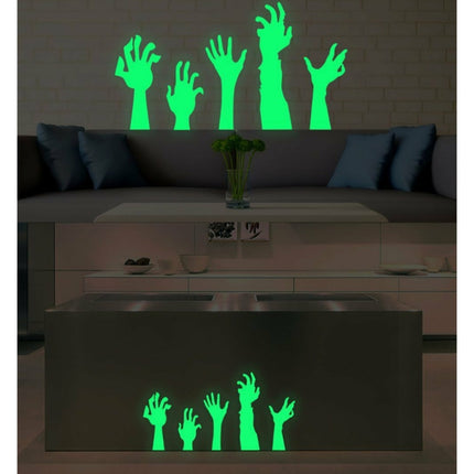 KS-58 Living Room Bedroom Luminous Arm Self-Adhesive Wall Sticker, Specification: 30x31cm-garmade.com