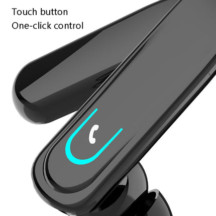 YX18 Bluetooth 5.1 Earhook Business Sport Single Ear Headphone(Black)-garmade.com