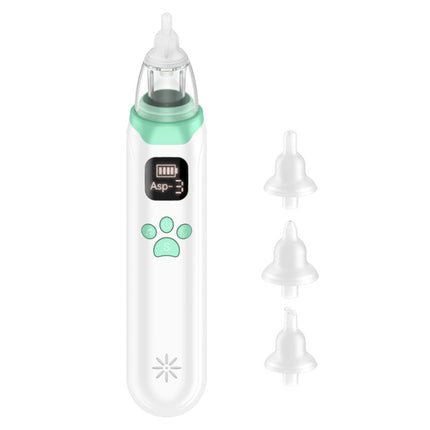 Infant Electric Nasal Aspirator With 3-gear Adjustable Nasal Clearer(White)-garmade.com