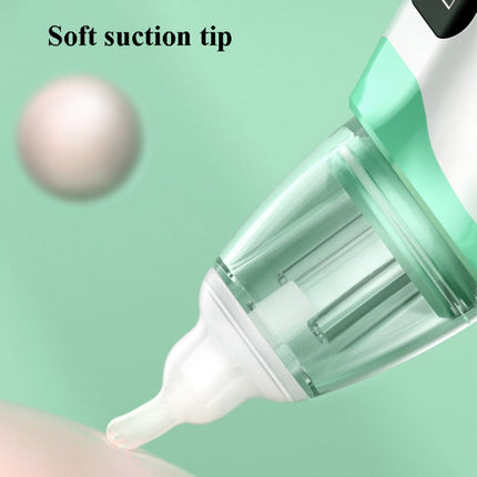 Infant Electric Nasal Aspirator With 3-gear Adjustable Nasal Clearer(White)-garmade.com