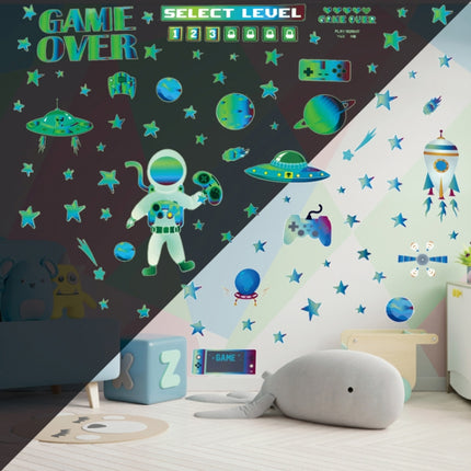AFG3508 Universe Starry Sky Game Luminous Wall Sticker, Specification: Green-garmade.com