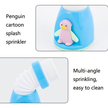 3 PCS Kitchen Penguin Cartoon Faucet Splash-Proof Shower Sprinkler Household Tap Water Extender Universal Water-Saving Filter(Blue)-garmade.com