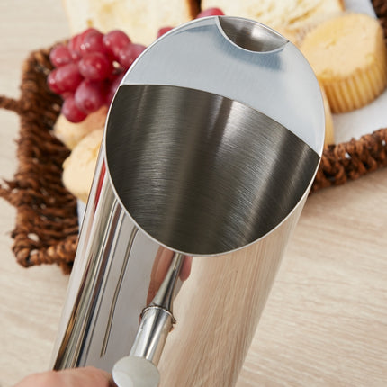 Bar Cocktail Pot Stainless Steel Straight Tie Pot Cold Kettle Juice Pot Coffee Pot, Capacity: 2L-garmade.com