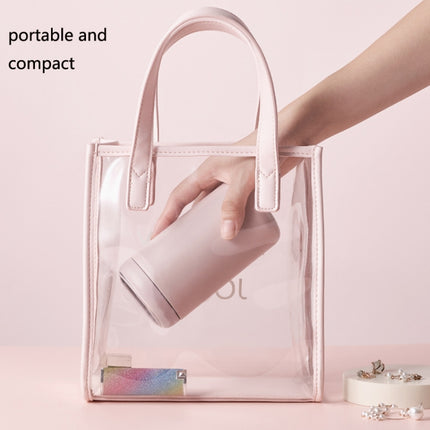 316 Stainless Steel Smart Vacuum Flask Children Portable Mini Display Temperature Cup Big Belly Cup(grey)-garmade.com