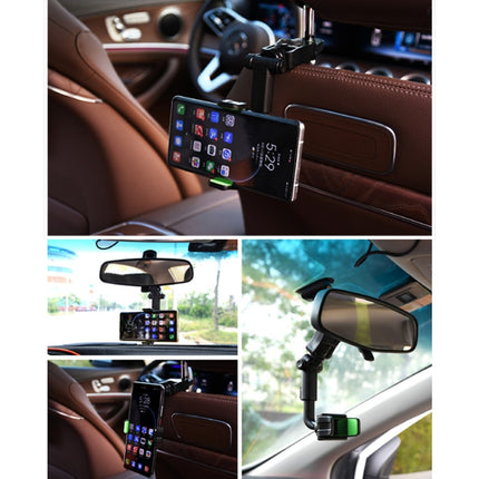 H02 Car Rearview Mirror Mobile Phone Holder Pillow Universal Car Mobile Phone Holder-garmade.com