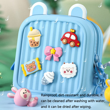 K32 Children Cute Travel Messenger Bag Stylish Lightweight Backpack(Blue)-garmade.com