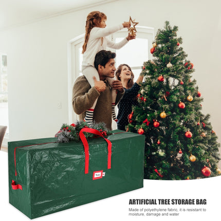 Outdoor Home Waterproof Christmas Tree Storage Bag, Specification: 135x34x68cm(Green)-garmade.com