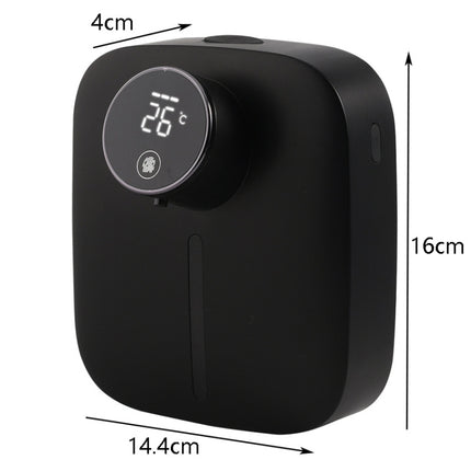 X101 Intelligent Automatic Sensor Soap Dispenser USB Rechargeable Wall-Mounted Foam Hand Washing Machine(White)-garmade.com
