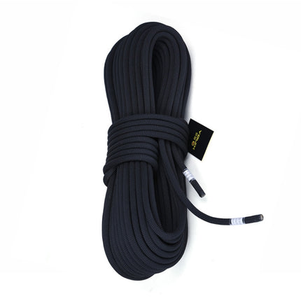 XINDA XD-S9801 Static Rope Outdoor Climbing Rope Speed Down High-Altitude Homework Safety Rope, Length: 2m, Diameter: 10mm (Black)-garmade.com