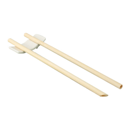 10 PCS Juice Coffee Pearl Milk Tea Natural Degradable Bamboo Straw, Style: 20cm Oblique-garmade.com